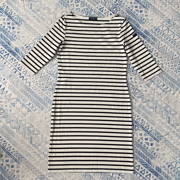 Saint James Striped Dress - Picture 2 of 7